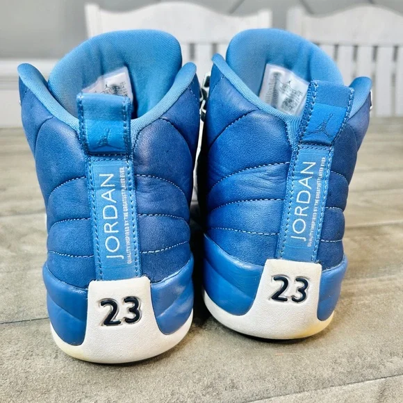 Nike Air Jordan 12 Retro Indigo Woman Size 8.5 - Picture 6 of 8